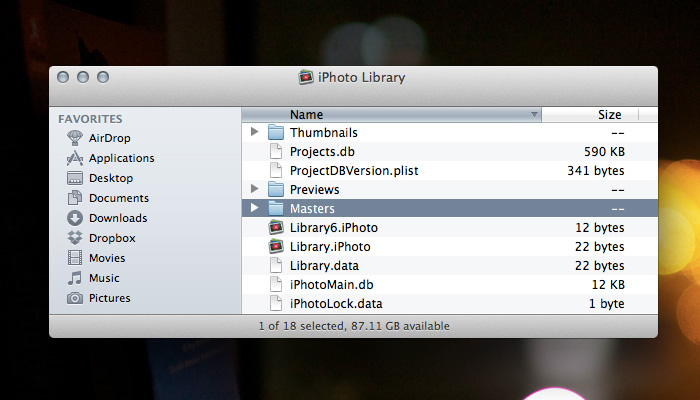 move iphoto library to external drive